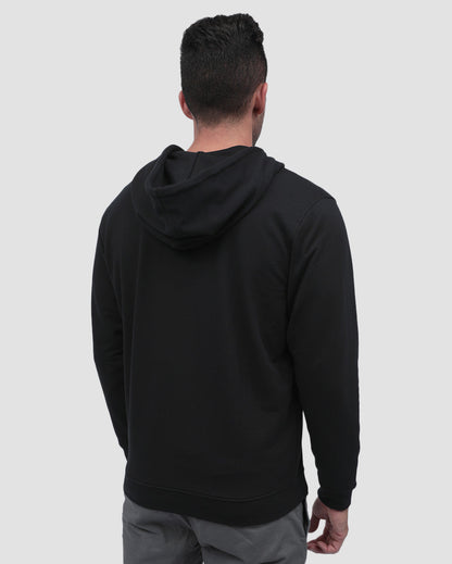Mens Zip Up Hoodie Casual Fleece Jacket with Front Pockets Long Sleeve Sweatshirt