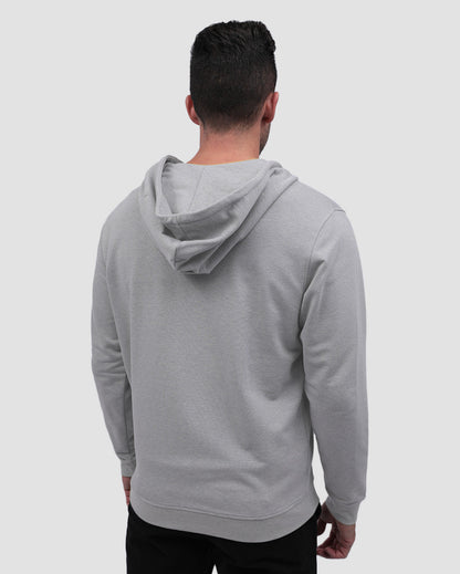 Mens Zip Up Hoodie Casual Fleece Jacket with Front Pockets Long Sleeve Sweatshirt