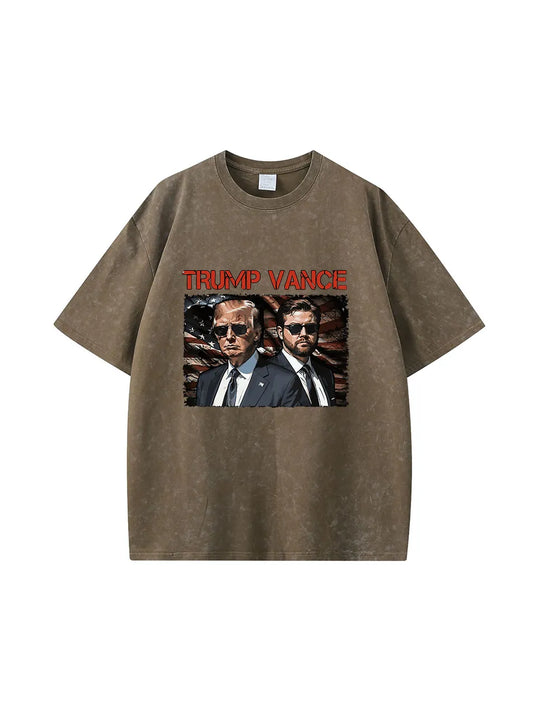270g Cotton MAGA Wash Old T-shirt