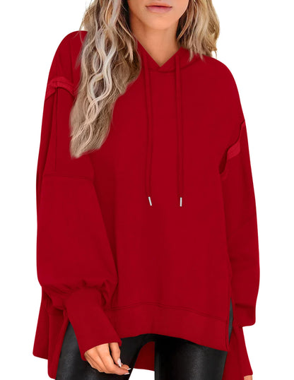 Womens Oversized Hoodie 2025 Spring Sweatshirt Long Sleeve