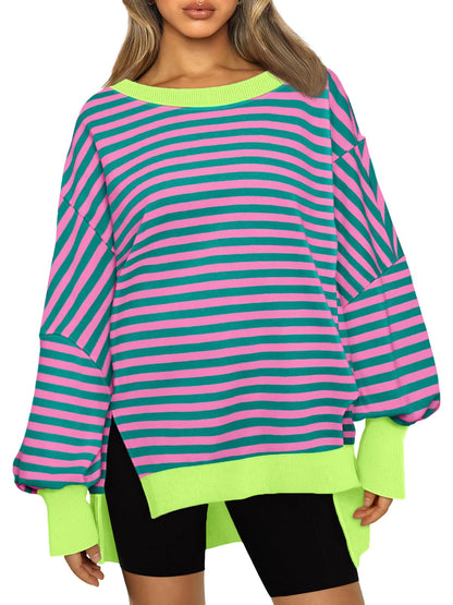 Womens Oversized Sweatshirts Hoodies Crewneck Shirts Fall Outfits