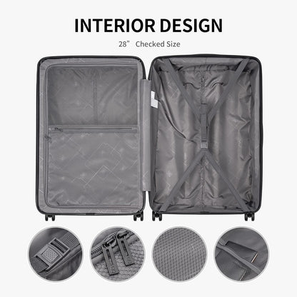 Luggage Airline Approved 20 Inch Expandable Hard Sided Luggages