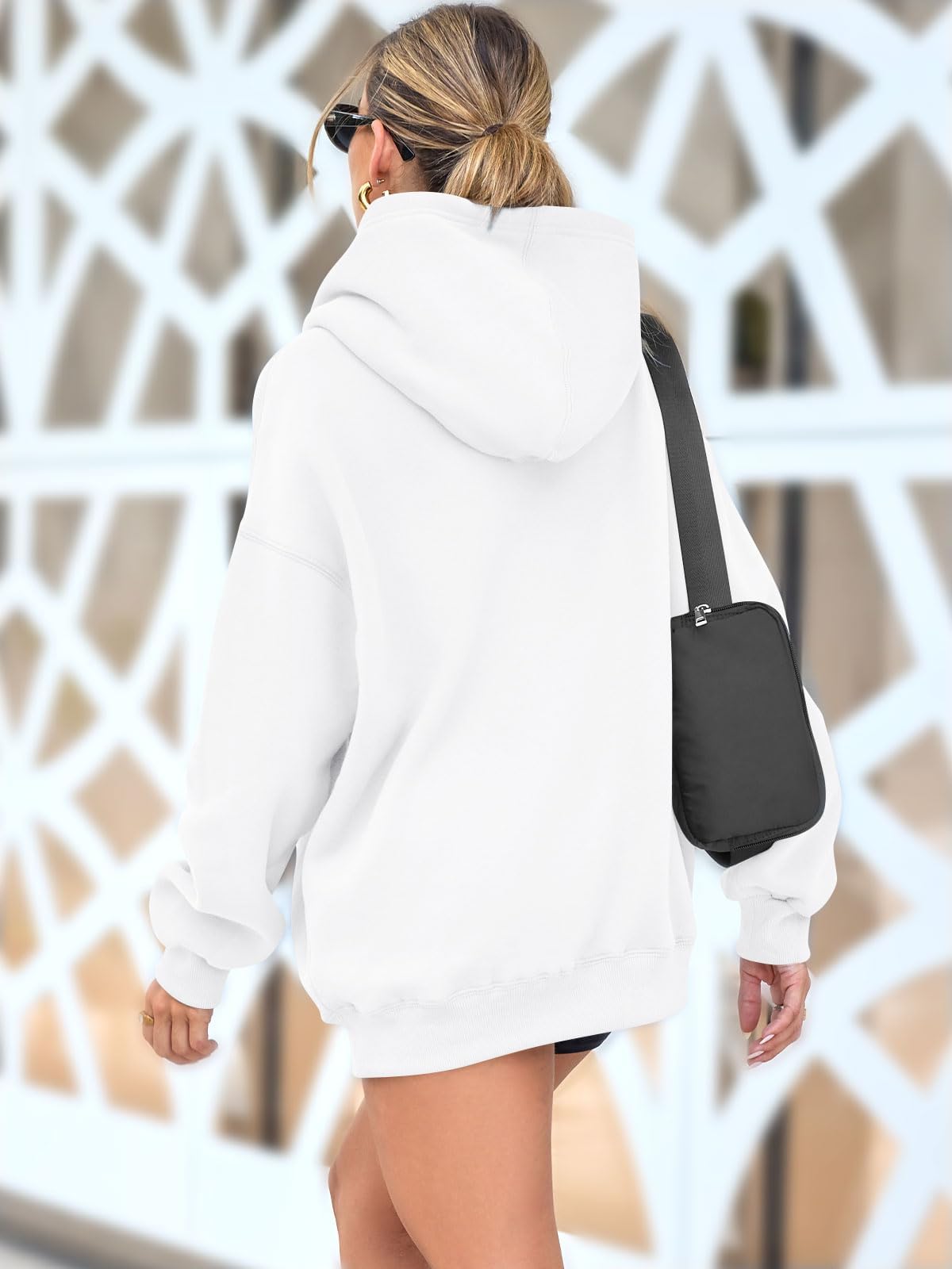 Womens Oversized Sweatshirts Fleece Hoodies Long Sleeve Shirts