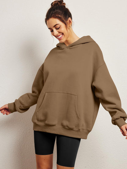 Womens Oversized Sweatshirts Fleece Hoodies Long Sleeve Shirts