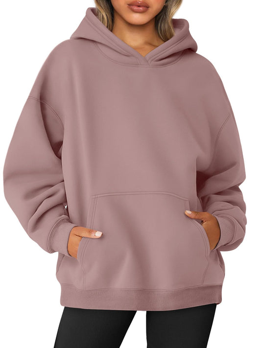 Womens Oversized Sweatshirts Fleece Hoodies Long Sleeve Shirts