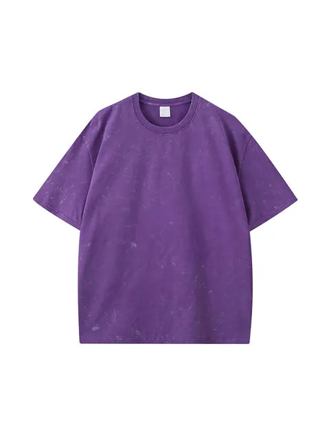 270g Cotton Black Planet Wash Old T-shirt