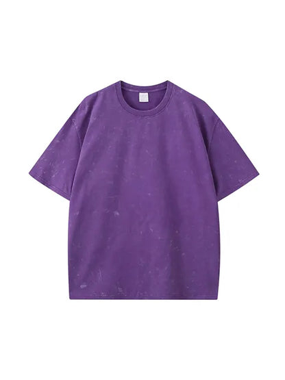 270g Cotton Black Planet Wash Old T-shirt