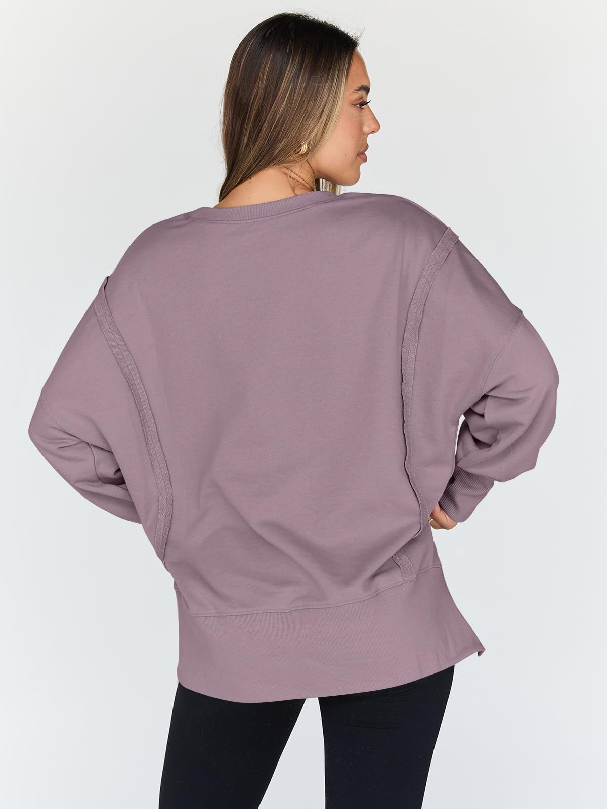 Womens Oversized Sweatshirts Hoodies Crewneck Shirts Fall Outfits