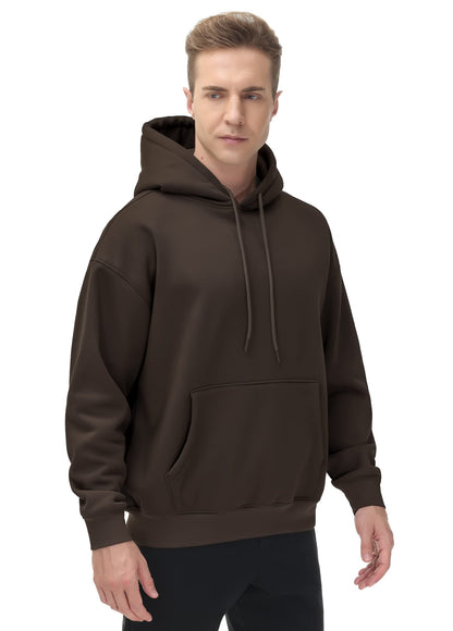 Men's Fleece Pullover Hoodie Loose Fit Ultra Soft