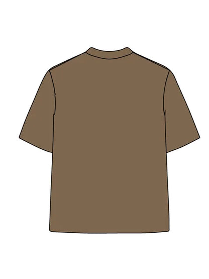 270g Cotton Cartoon Hip-hop Rap God Wash T-shirt