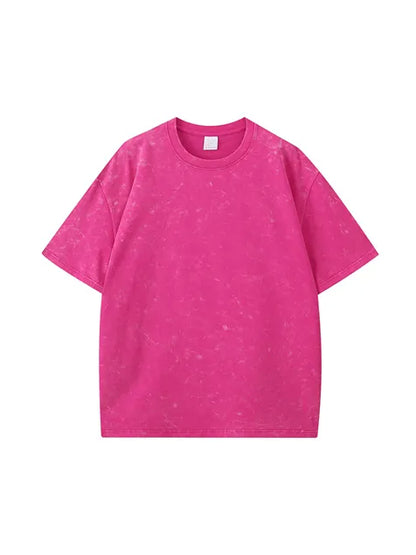 270g Cotton Black Planet Wash Old T-shirt