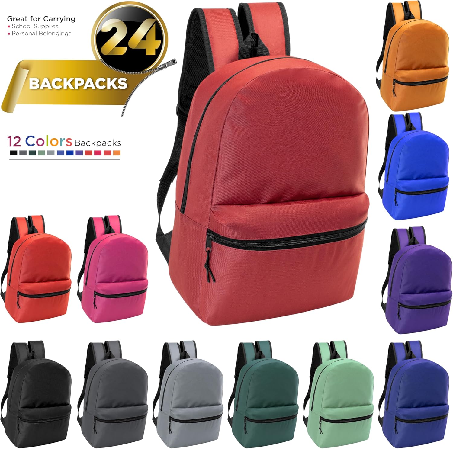 17" School Backpacks for Kids