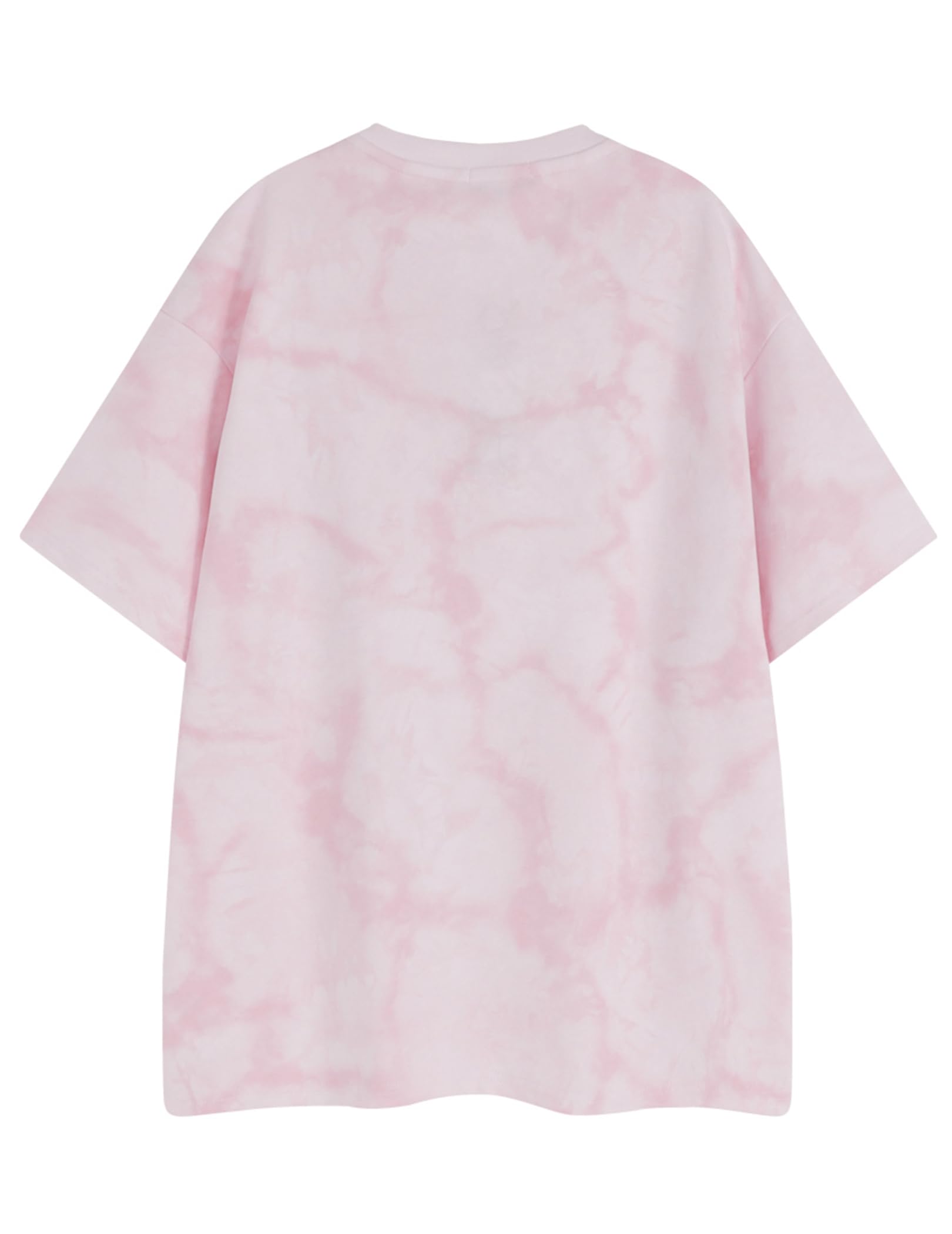 Mens Graphic Tee Shirts Oversized Baggy Loose Cotton T-Shirt Streetwear
