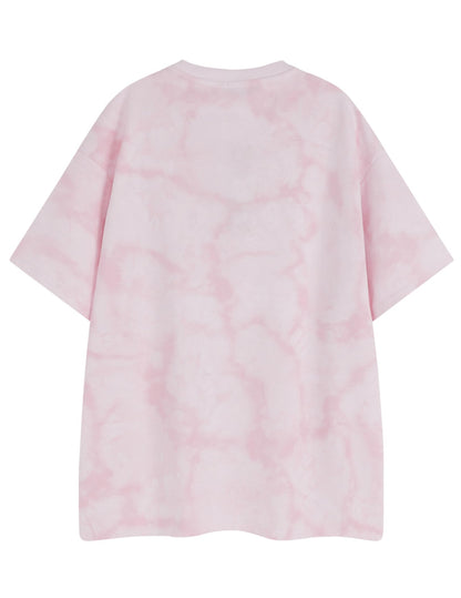 Mens Graphic Tee Shirts Oversized Baggy Loose Cotton T-Shirt Streetwear