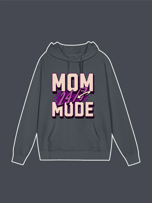 Mom Mood Graphic Hoodie