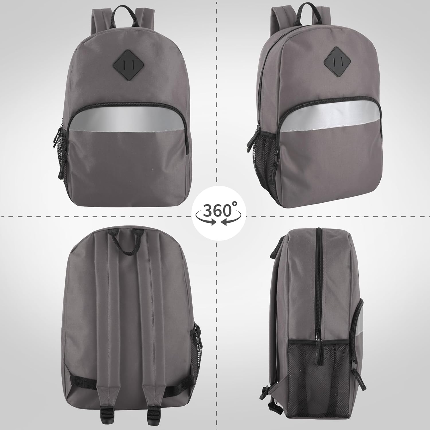 Kids Reflective Backpack Wholesale 24 Pack Backpacks