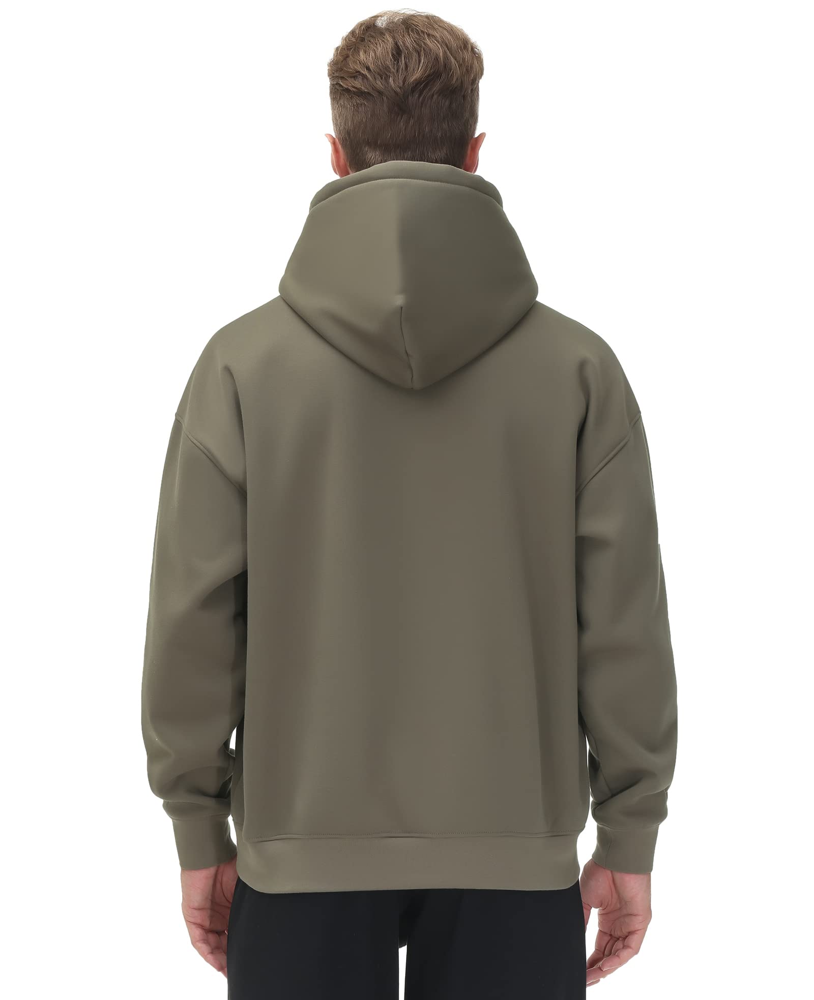 Men's Fleece Pullover Hoodie Loose Fit Ultra Soft