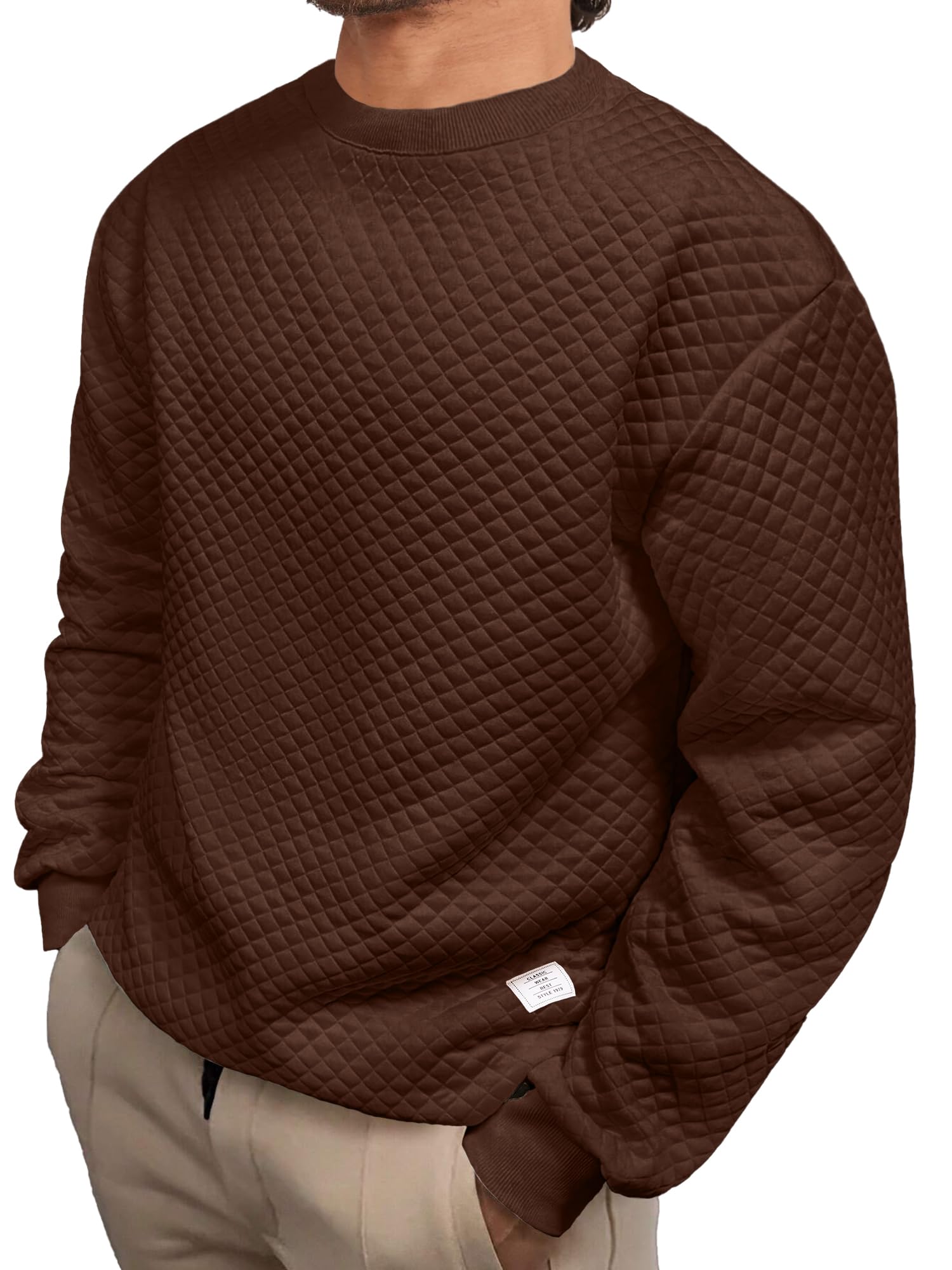 Men's Crewneck Sweatshirts Solid