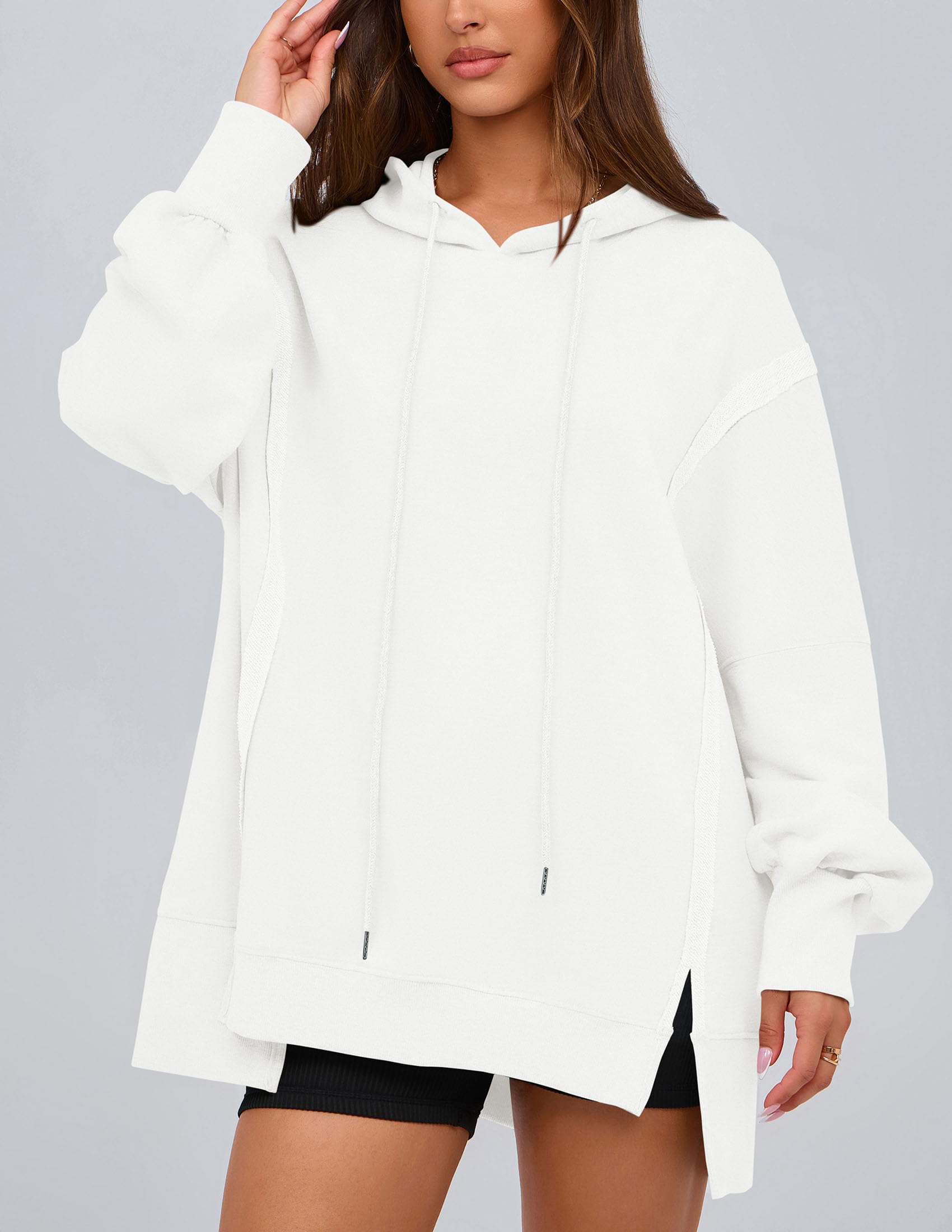 Womens Oversized Hoodie 2025 Spring Sweatshirt Long Sleeve