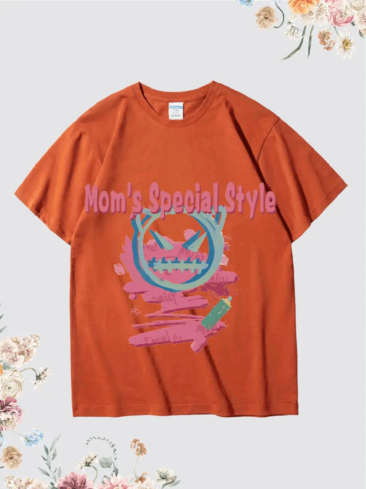 Mother's Day Heat Transfer Graphic T-Shirt