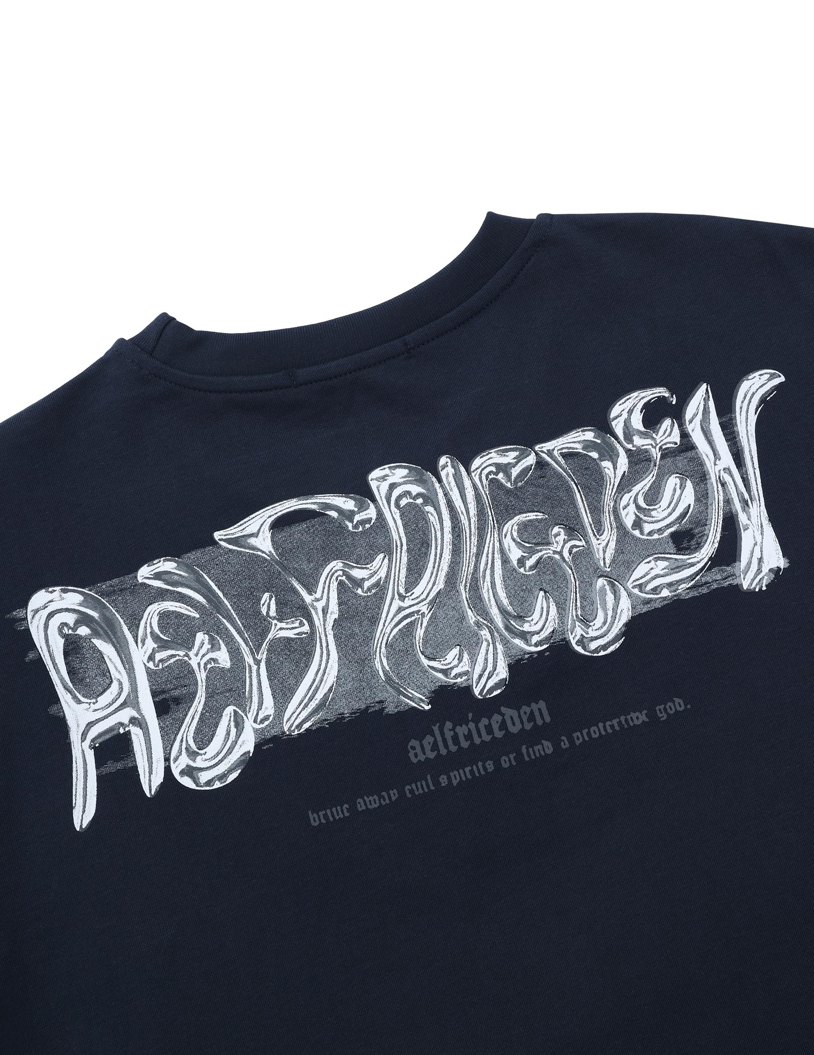 Metalic Graphic Tees Men Y2k Oversized T Shirts Women Vintage Tees Unisex Summer Tops