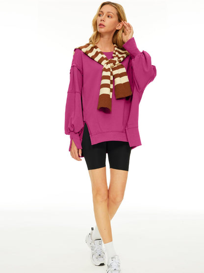 Womens Oversized Sweatshirts Hoodies Crewneck Shirts Fall Outfits