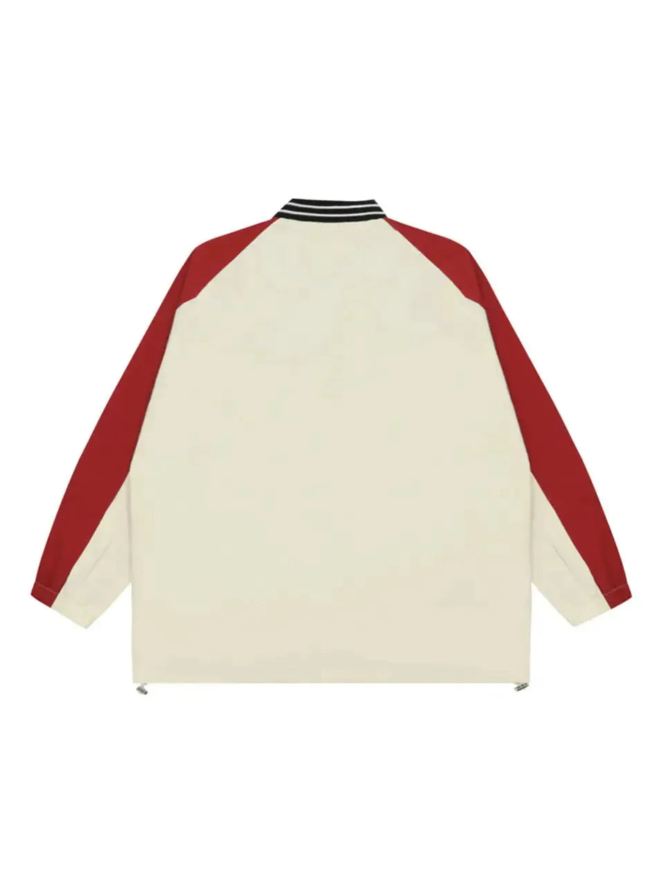 V-neck Sports Sweatshirt