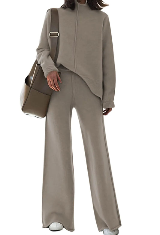 Womens 2 Piece Outfit Set Long Sleeve